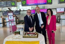 Inaugurata la nuova rotta di Wizz Air Catania-Vilnius, è il primo volo diretto Sicilia-Lituania